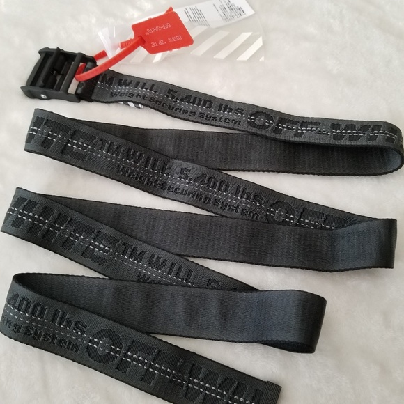 Authentic Off-White Industrial Belt - Black - Picture 3 of 4